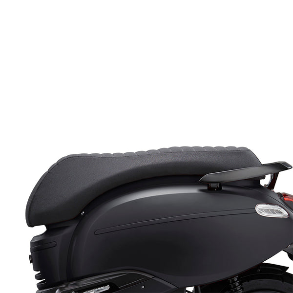 Saddle, Italian Vegan-Leather, Black, Arthur
