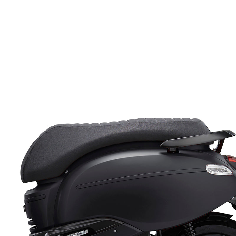 Saddle, Italian Vegan-Leather, Black, Arthur