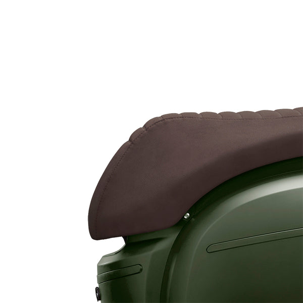 Saddle, Italian Vegan-Leather, Chocolate