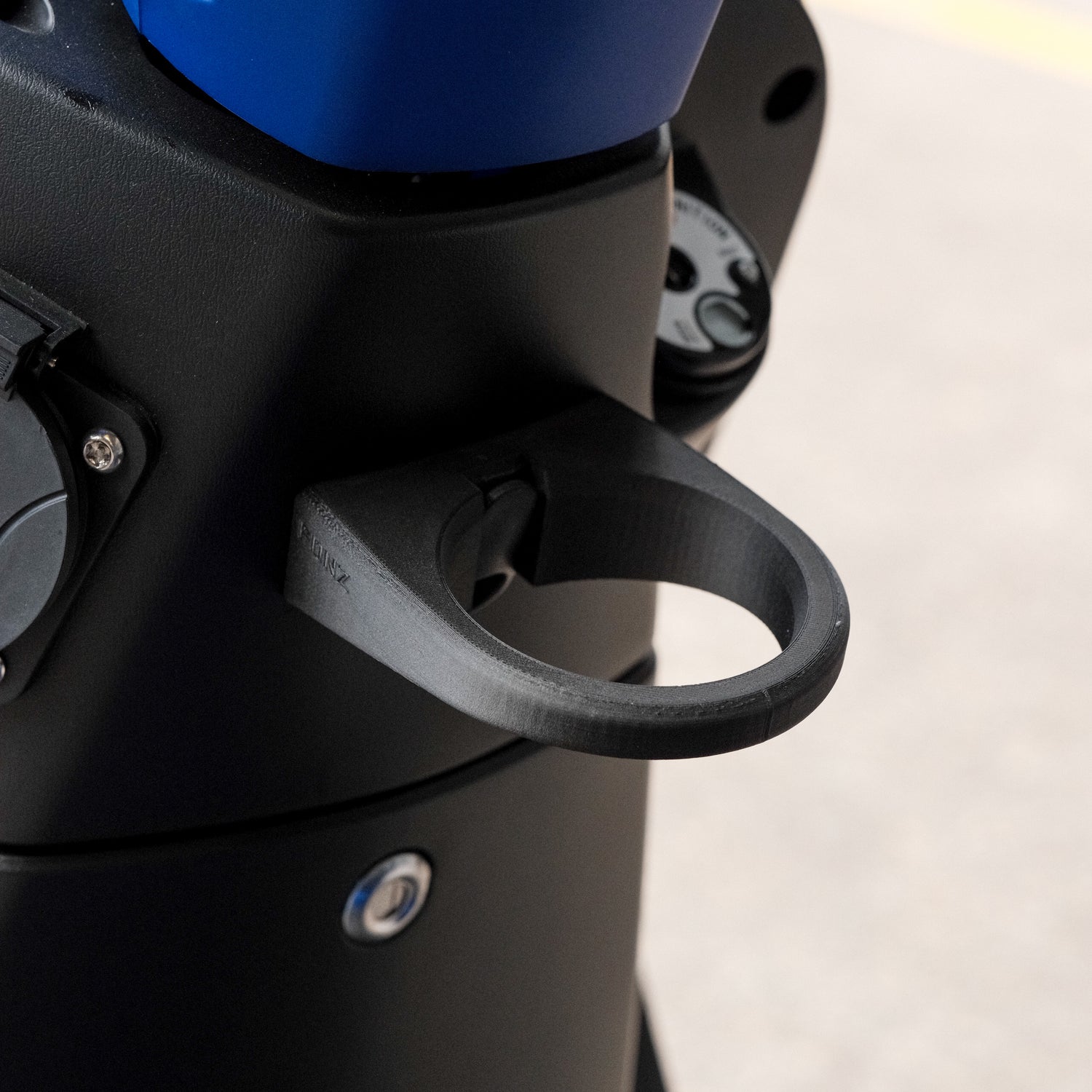 FONZ cup holder for Arthur and Z Series scooters, folded out