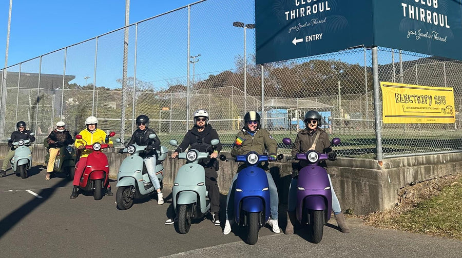 FONZ community ride in Thirroul, NSW