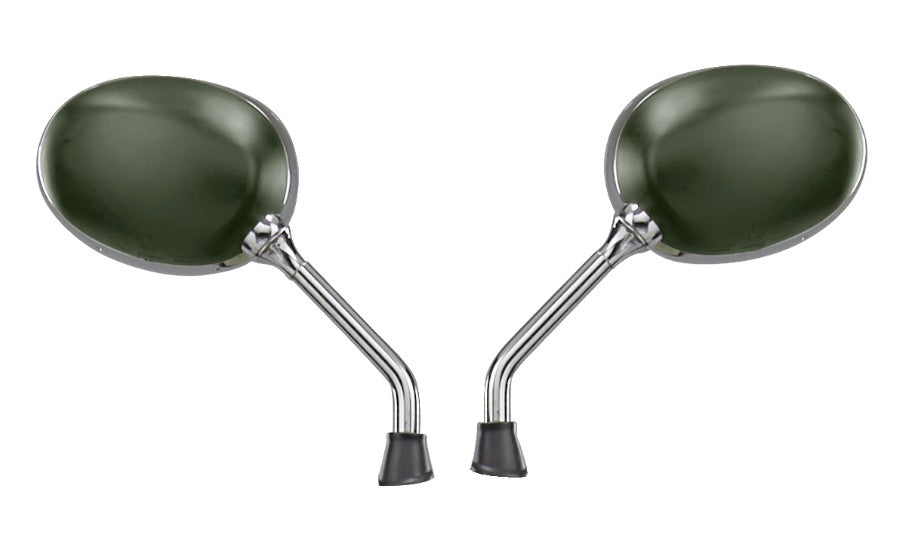 FONZ Arthur rear view mirror set in Racer Green